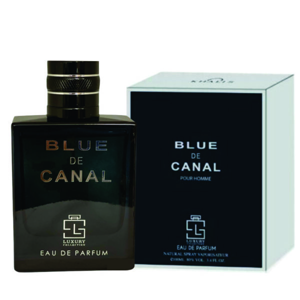 Blue De Canal Edp Perfume 100ml | Lemon, Woody and Apple Fragrance | Blue De Canal Perfume For Men Made in Dubai