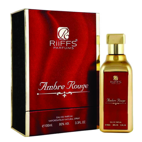 Ambre Rouge Eau de Parfum for Women 100ml | Floral, Jasmine and Amber Fragrance| Inspired by baccarat rouge 540 Perfume