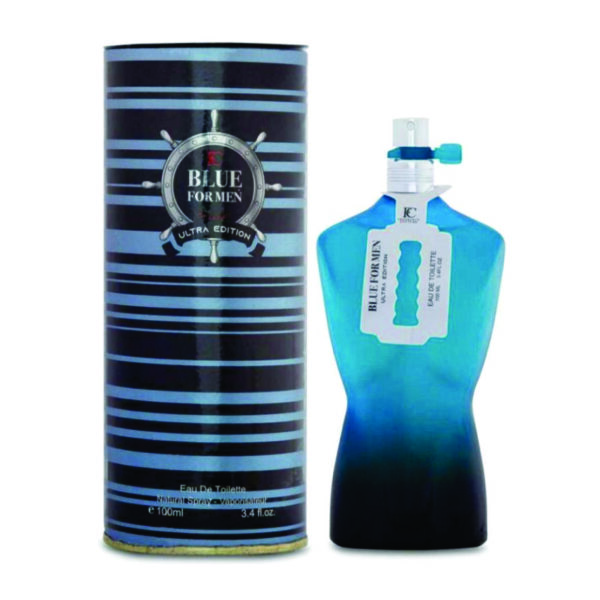Blue for Men Eau de Toilette | Vanilla and Sandalwood Fragrance | Blue for Men 100ml Perfume Made in Dubai