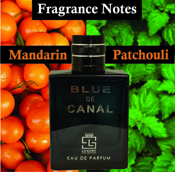 Blue De Canal Edp Perfume 100ml | Lemon, Woody and Apple Fragrance | Blue De Canal Perfume For Men Made in Dubai - Image 2
