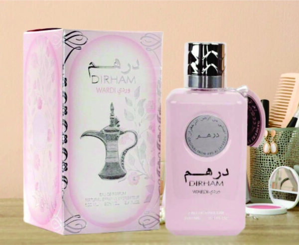 Dirham Wardi Edp Unisex Eau De Parfum 100ml | Rose, Sandalwood and Oud Fragrance | Dirham Wardi Made in Uae - Image 4