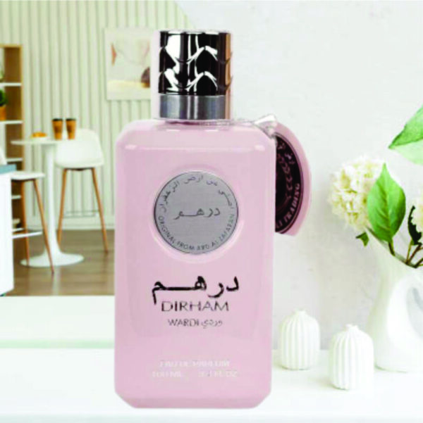 Dirham Wardi Edp Unisex Eau De Parfum 100ml | Rose, Sandalwood and Oud Fragrance | Dirham Wardi Made in Uae - Image 3