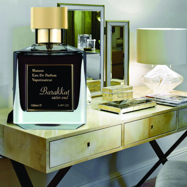 Barakkat Satin Oud Unisex Eau De Parfum 100ml | Vanilla and Oud Fragrance | Barakkat Satin Oud Perfume Made in Uae - Image 2