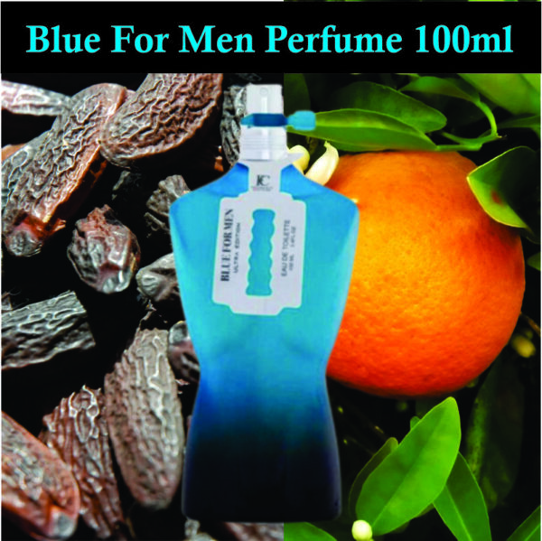 Blue for Men Eau de Toilette | Vanilla and Sandalwood Fragrance | Blue for Men 100ml Perfume Made in Dubai - Image 2