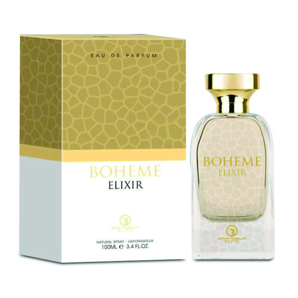 Boheme Elixir Eau de Parfum For Unisex | Tonka Bean and Patchouli Fragrance | Boheme Elixir 100ml Perfume Made in Dubai