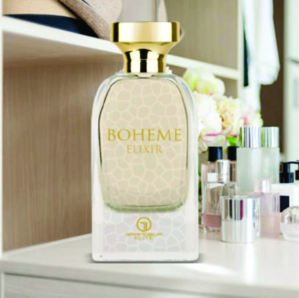 Boheme Elixir Eau de Parfum For Unisex | Tonka Bean and Patchouli Fragrance | Boheme Elixir 100ml Perfume Made in Dubai - Image 3