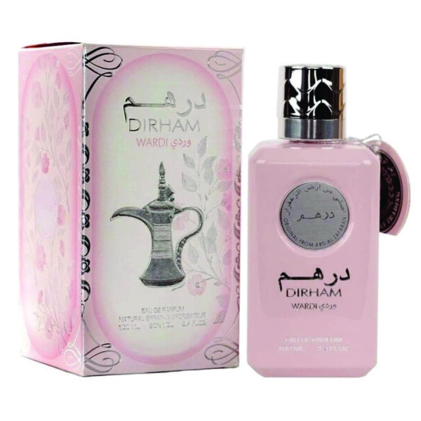 Dirham Wardi Edp Unisex Eau De Parfum 100ml | Rose, Sandalwood and Oud Fragrance | Dirham Wardi Made in Uae