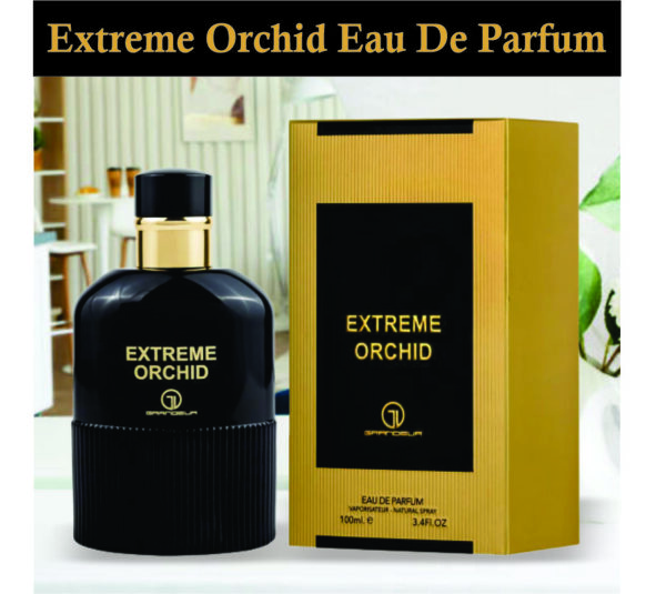Extreme Orchid Unisex Eau de Parfum 100ml | Jasmine, Vanilla and Amber Fragrance| Extreme Orchid Perfume Made in Uae - Image 4