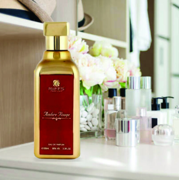 Ambre Rouge Eau de Parfum for Women 100ml | Floral, Jasmine and Amber Fragrance| Inspired by baccarat rouge 540 Perfume - Image 3