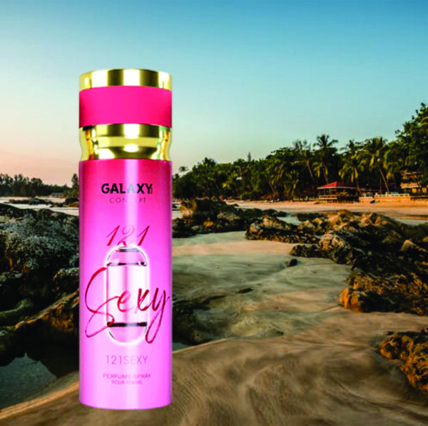 Inspired -  212 Perfume | Pack of 2 - Galaxy Concept 121 Sexy Perfume Spray 200ml | Bergamot and Rose Fragrance - Image 3