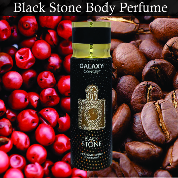 Pack of 2 - Black Stone Spray for Women 200ml | Vanilla, Orange Blossom and Jasmine Fragrance | Made in Uae - Image 2