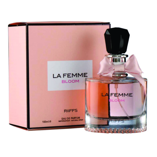 Femme Eau De Parfum for Women 100ml | Vanilla and Jasmine Fragrance Perfume | Riiffs La Femme Bloom Made in Dubai