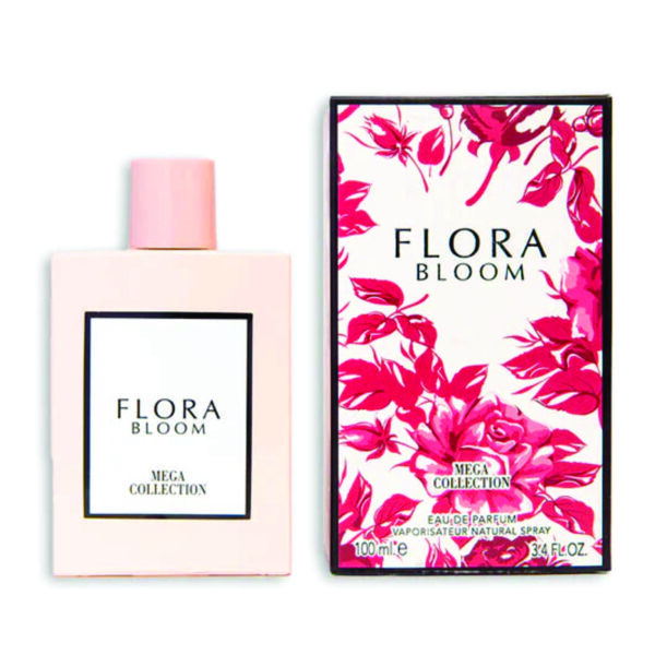Flora Bloom Eau De Parfum For Women 100ml | Musk and Jasmine Fragrance | Flora Bloom Women Perfume Spray Made in Dubai