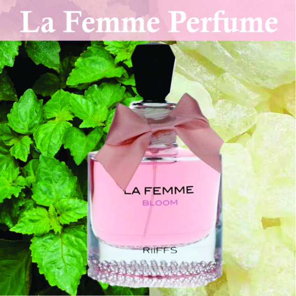 Femme Eau De Parfum for Women 100ml | Vanilla and Jasmine Fragrance Perfume | Riiffs La Femme Bloom Made in Dubai - Image 2
