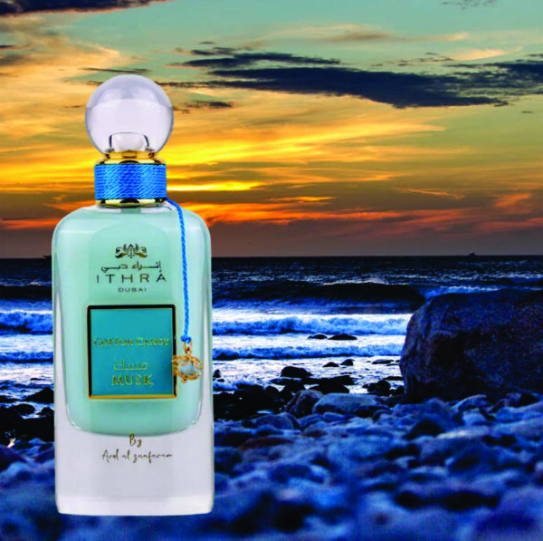 Ithra Dubai Cotton Candy Eau De Parfum for Unisex 100ml | Jasmine and Bergamot  Fragrance| Ithra Dubai Made in Dubai - Image 3