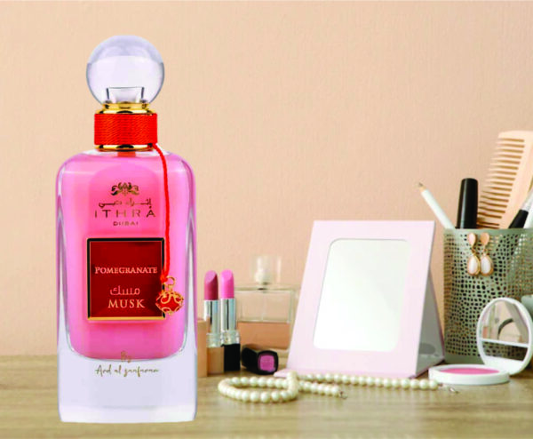 Ithra Dubai Pomegranate for Unisex 100ml | Pomegranate and Musky Fragrance| Pomegranate Perfume Made in Dubai - Image 4