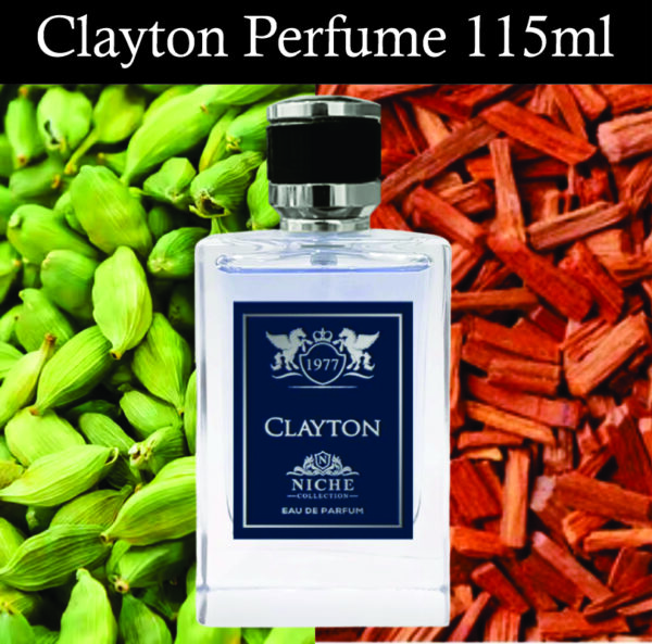 Clayton Eau De Parfum for Unisex 115ml | Rose and Saffron Fragrance | Khalis Clayton for Unisex Made in Dubai - Image 2