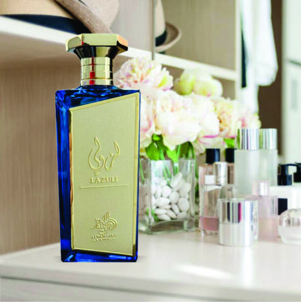 Lazuli Unisex Eau De Parfum 100ml | Bergamot, Lemon and Amber Fragrance | Al-Wataniah Lazuli Perfume Made in Dubai - Image 4