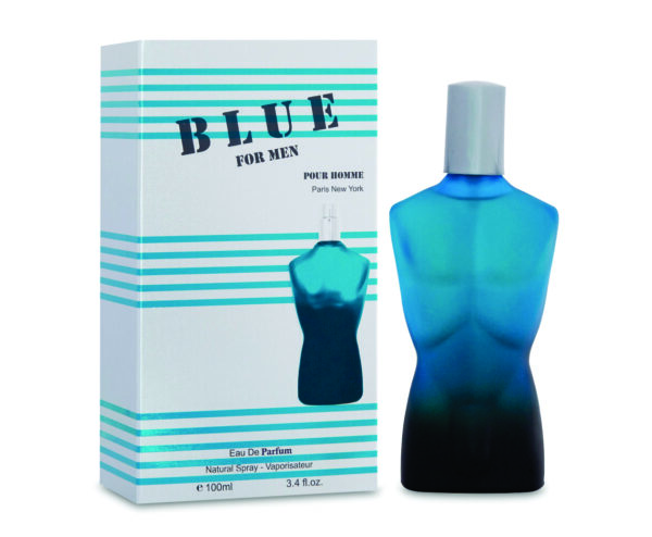 Blue For Men Eau De Parfum for Men 100ml | Vanilla and Bergamot Fragrance | Inspired La male Perfume For Men