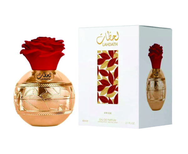 Lahdath Pride Eau De Parfum for Women | Rose,Lemon and Vanilla Fragrance| Lahdath for Women 80ml Made in Dubai