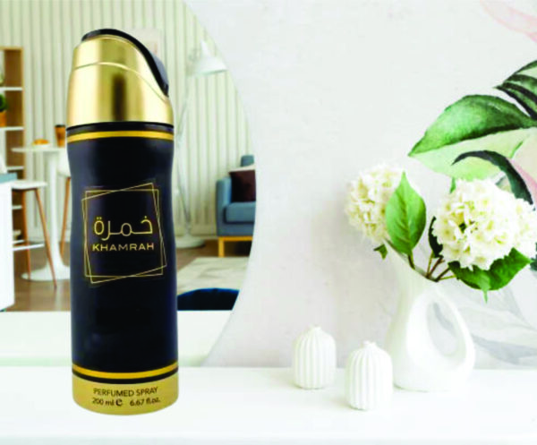 Pack of 2 - Khamrah Unisex Body Spray 200ml | Vanilla and Bergamot Fragrance | Khamrah Deodorant Made in Dubai - Image 3
