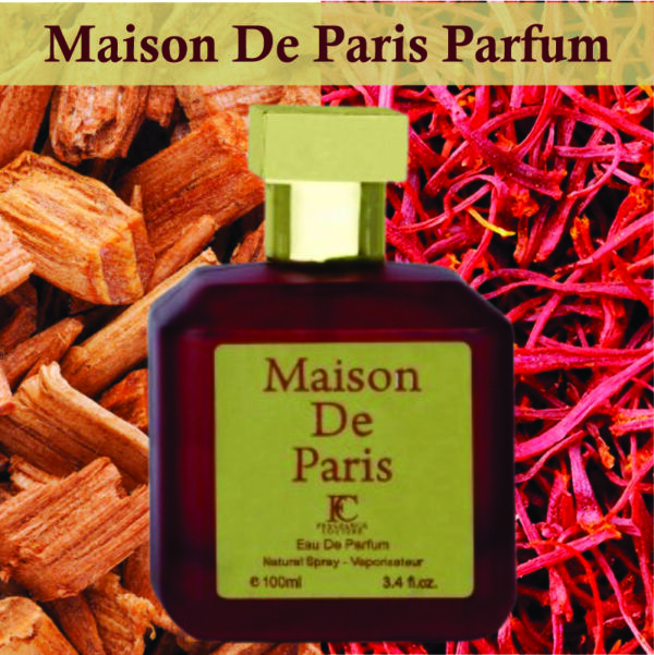 Inspired - Baccarat Rouge 540 Perfume | Maison De Paris Unisex Eau de Parfum 100ml | Jasmine and Saffron Fragrance - Image 2