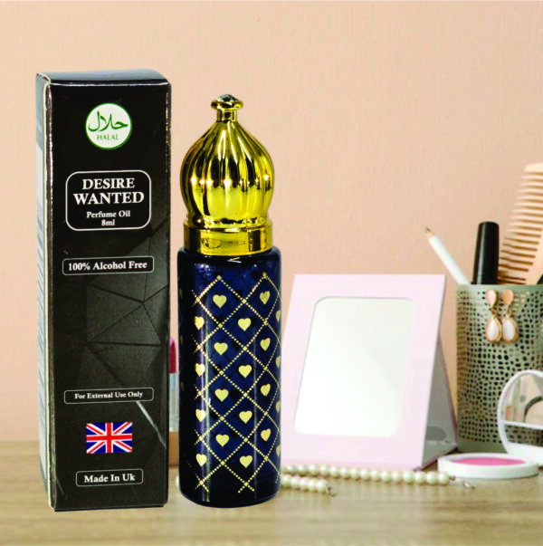 Inspired - Most Wanted Perfume oil | Desire Wanted Perfume oil for Men 8ml | Vanilla and Woody Fragrance | Made in UK - Image 3