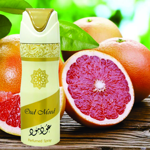 Pack of 2 - Oud Mood Unisex Perfume Spray 200ml | Vanilla, Spicy and Woody Arabian Fragrance | Oud Spray Perfume - Image 4