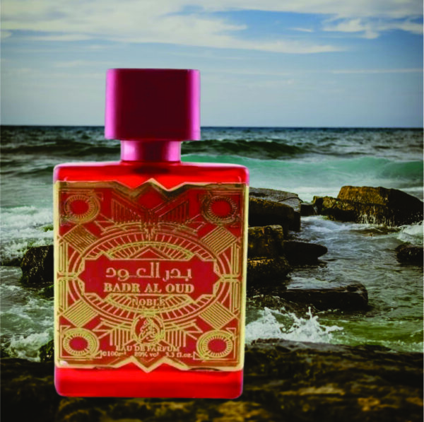 Badr Al oud Noble Unisex Parfum 100ml | Litchi and Vanilla Fragrance | Inspired Badee Al Oud Sublime  Made in Dubai - Image 3