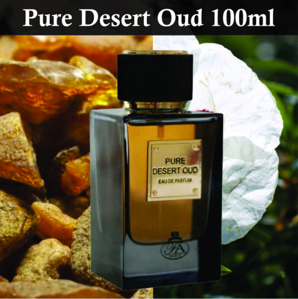 Pure Desert Oud Unisex Eau De Parfum 100ml | Agarwood, Musk and Oud Perfume Fragrance | Pure Desert Oud Made in Dubai - Image 2