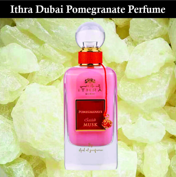Ithra Dubai Pomegranate for Unisex 100ml | Pomegranate and Musky Fragrance| Pomegranate Perfume Made in Dubai - Image 2