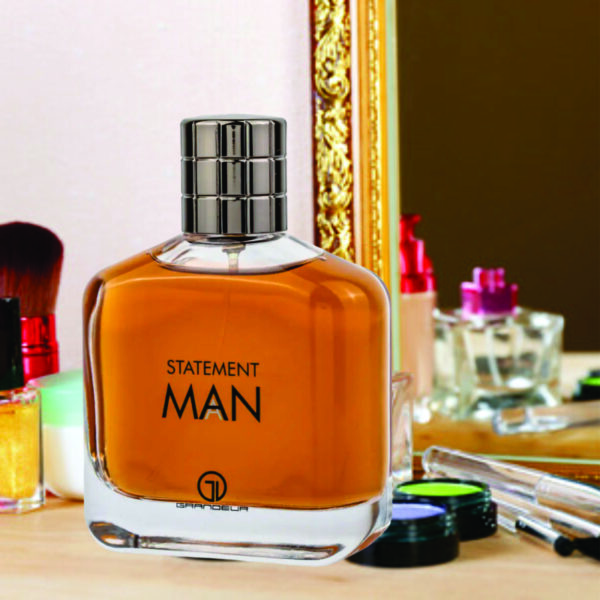 Statement Man Eau De Parfum for Men | Caramel and Amber Fragrance | Grandeur Statement Man 100ml Made in Dubai - Image 3