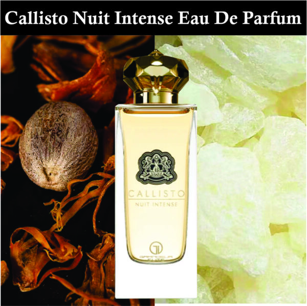 Callisto Nuit Intense Eau De Parfum for Unisex 85ml | Saffron and Musk Fragrance| Callisto Unisex Perfume Made in Dubai - Image 2