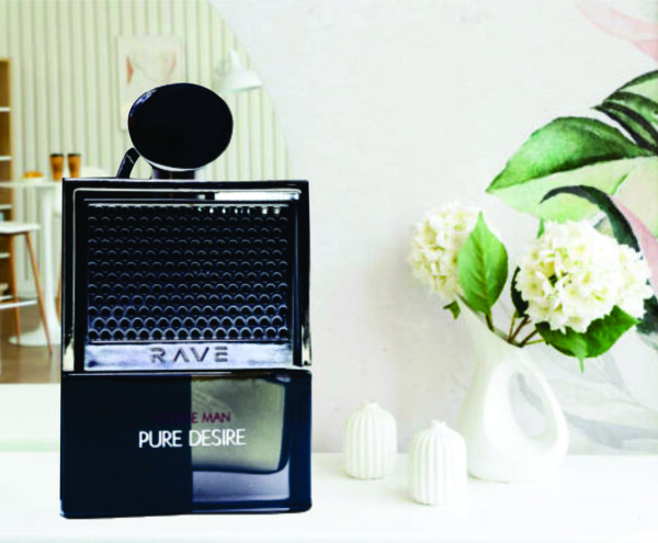 Pure Desire Eau De Parfum for Men 100ml | Rose, Vanilla and Bergamot Fragrance Perfume | Pure Desire Made in Dubai - Image 3