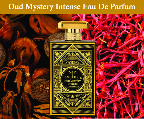 Oud Mystery Perfume Spray for Unisex | Saffron, Lavender and Musk Fragrance | Oud for Unisex Perfume 100ml Made in Uae - Image 4