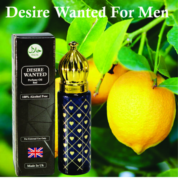 Inspired - Most Wanted Perfume oil | Desire Wanted Perfume oil for Men 8ml | Vanilla and Woody Fragrance | Made in UK - Image 2
