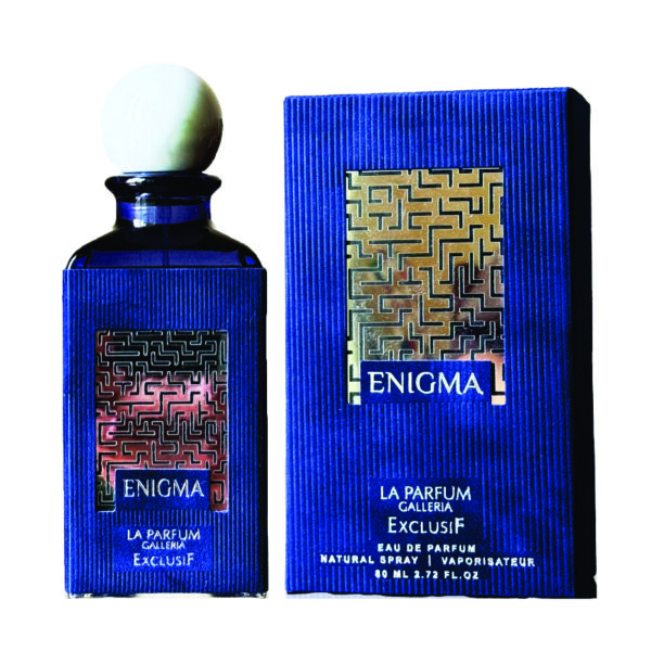 Enigma Eau De Parfum for Unisex 80ml | Bergamot, Vanilla and Amber Fragrance | Enigma for Unisex Perfume Made in Dubai