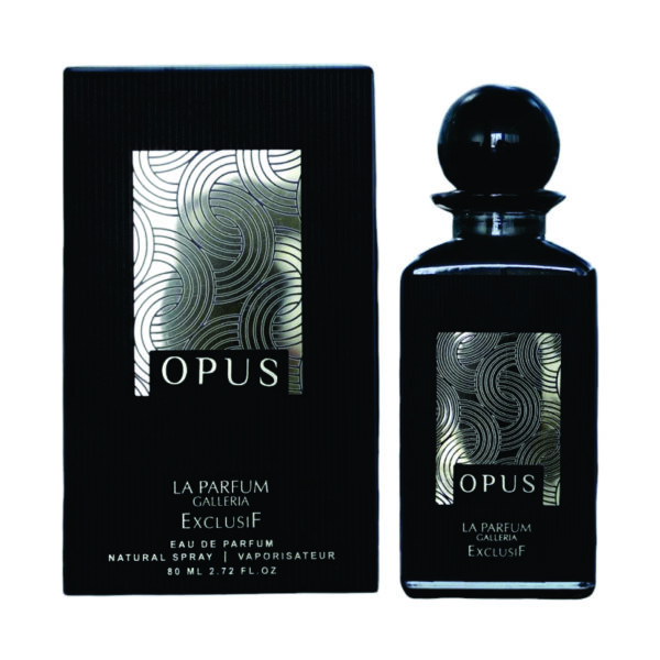 Opus la Parfum | Opus Eau De Parfum for Unisex 80ml | Saffron, Violet Leaf and Musk Fragrance | Made in Dubai