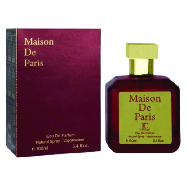 Inspired - Baccarat Rouge 540 Perfume | Maison De Paris Unisex Eau de Parfum 100ml | Jasmine and Saffron Fragrance