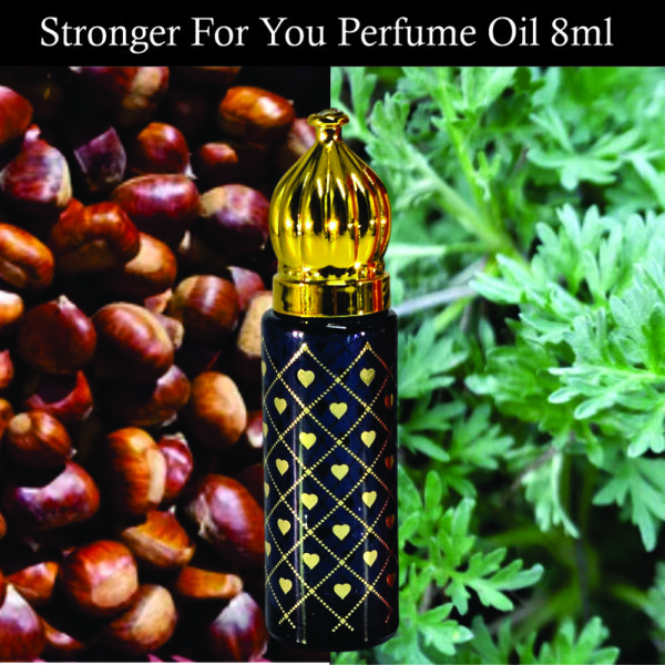 Inspired - Stronger for you | Stronger for you Men Perfume oil 8ml | Vanilla and Bergamot Fragrance | Made in UK - Image 2