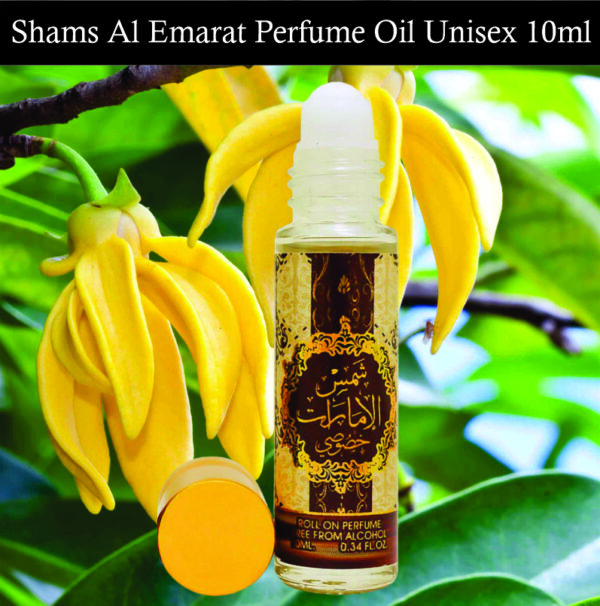 Shams Al Emarat Khususi Perfume oil for Unisex 10ml | Vanilla and Oud Fragrance | Perfume oil Made in Uae - Image 2