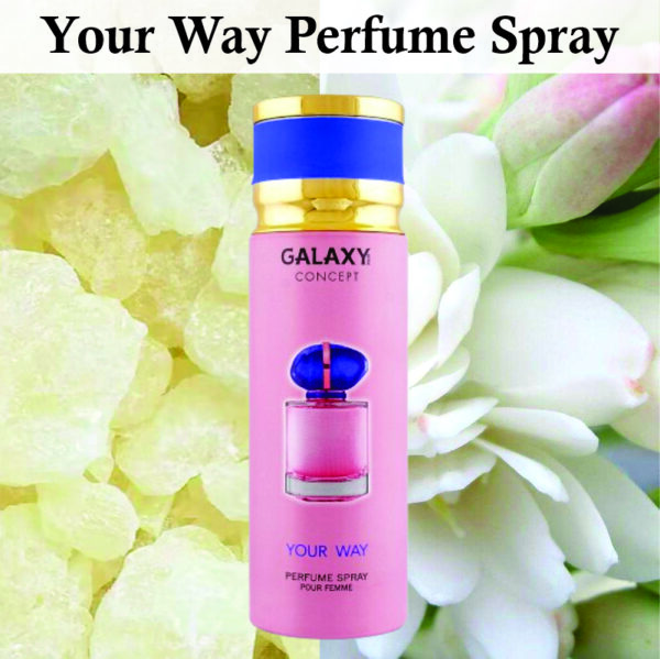 Pack of 2 - Your Way Body Spray for Women 200ml | Vanilla and Jasmine Fragrance | Your Way Spray Made in Dubai - Image 2