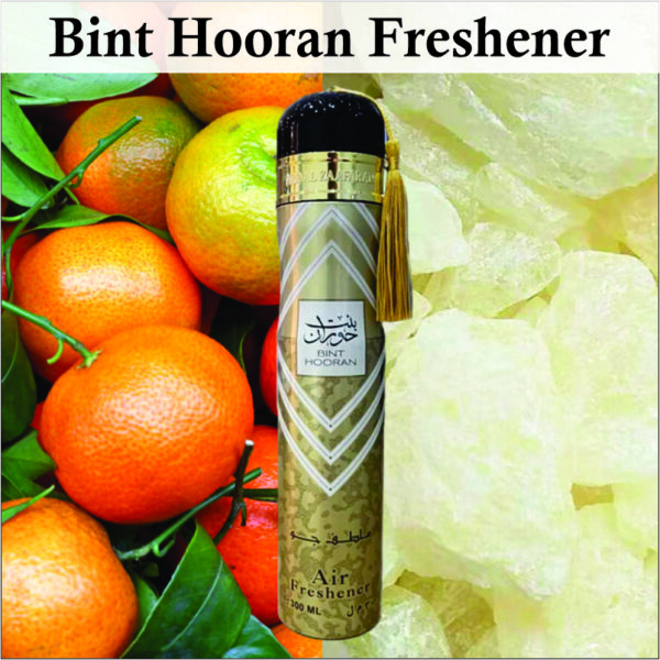 Pack of 3 - Bint Hooran Room Air Freshener | Lemon and Sandalwood Fragrance | Bint Hooran Air Freshener Made in Dubai - Image 2
