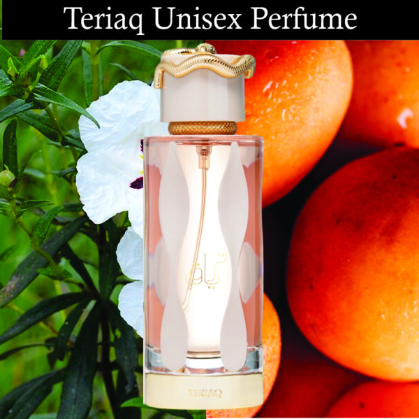 Teriaq Unisex Perfume 100ml | Vanilla, White Flower and Musk Fragrance | Teriaq Perfume for Unisex Made in Dubai - Image 2