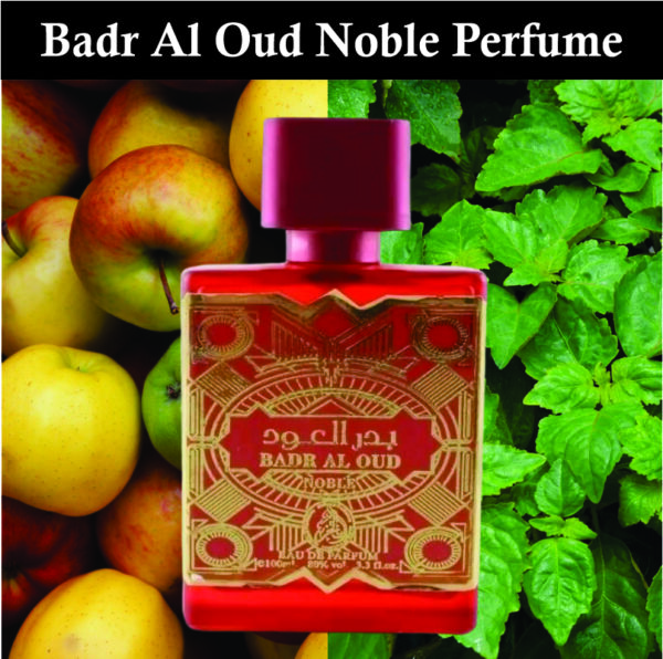 Badr Al oud Noble Unisex Parfum 100ml | Litchi and Vanilla Fragrance | Inspired Badee Al Oud Sublime  Made in Dubai - Image 2