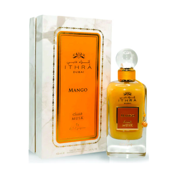 Ithra Dubai Mango Women Eau De Parfum 100ml | Mango, Orange and Musky Fragrance| Mango Perfume Spray Made in Dubai