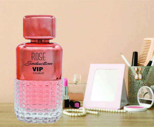 Rose Seduction Eau De Parfum for Women 100ml | Rose and Peach Blossom Fragrance | Rose Seduction Pour Femme Made in Uae - Image 4