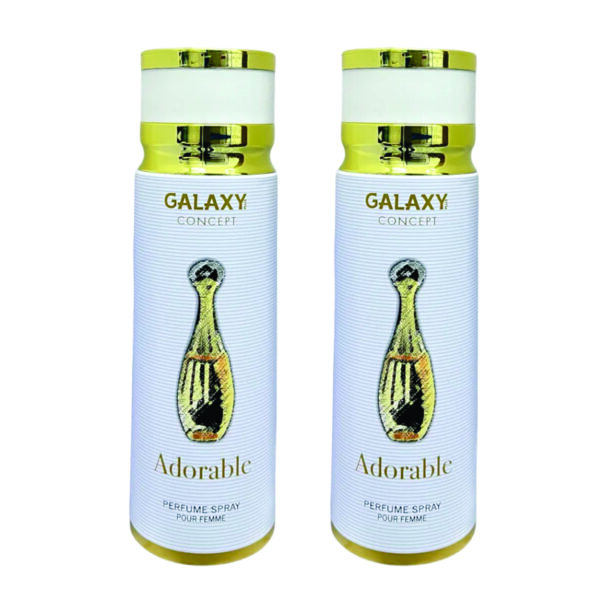 Inspired - j adore Perfume | Pack of 2- Adotable Parfum Spray for Women 200ml | Rose and Jasmine Fragrance