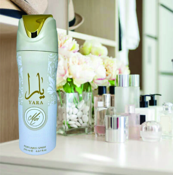 Inspired - Yara White Perfume  | Pack of 2 – Yara Moi Perfume Spray for Women 200ml | Jasmine and Caramel Fragrance - Image 3