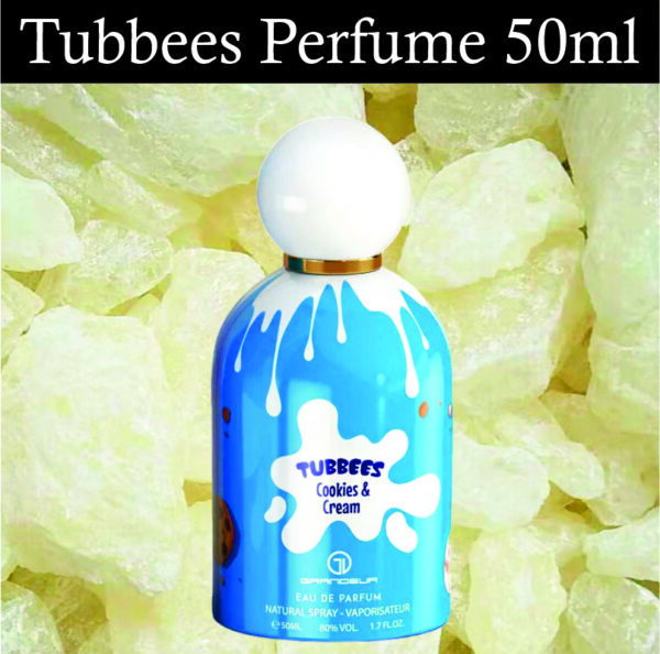 Tubbees Cookies and Cream Eau De Parfum for Kids 50ml | Butter & Milk Chocolate Fragrance | Tubbees Perfume Made in Uae - Image 2